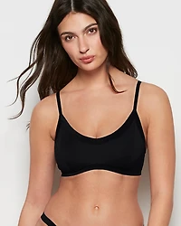 Ultrasoft Modal Bralette Tuxedo Black