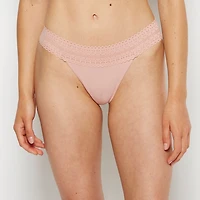La Senza | Thong Panty in Royal Pink | Cotton | Royal Pink | XS
