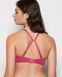Push Up Plunge Bra Electric Rouge