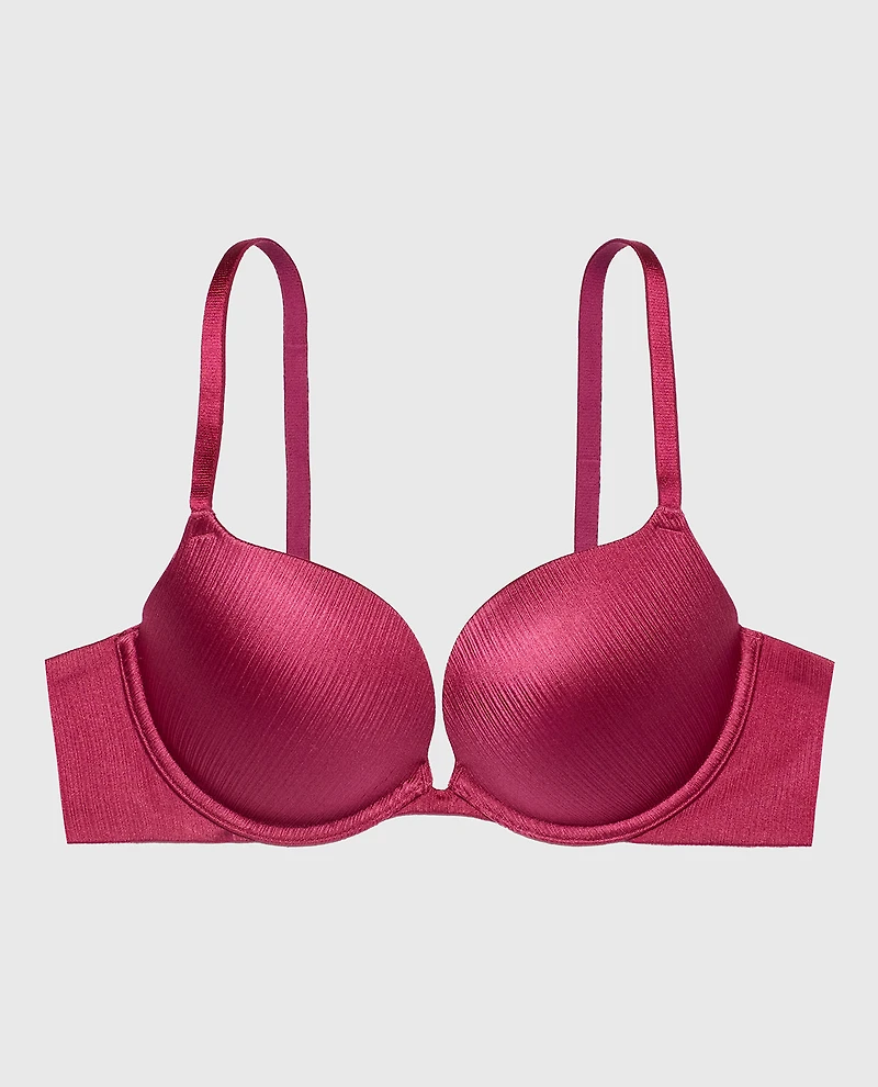 Push Up Plunge Bra Electric Rouge