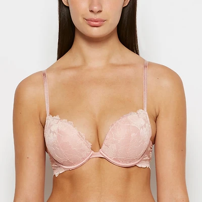 Plunge Bra Royal Pink