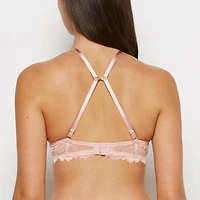 Plunge Bra Royal Pink