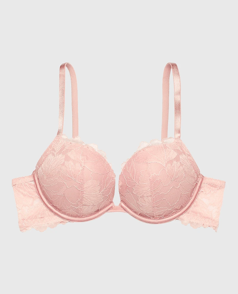 Plunge Bra Royal Pink