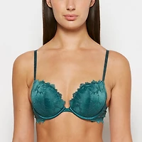 La Senza | Plunge Bra in Mediterranea | Lace | Mediterranea | 32DDD