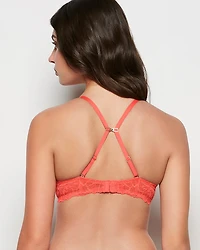 Lace Wing Push Up Bra Flare