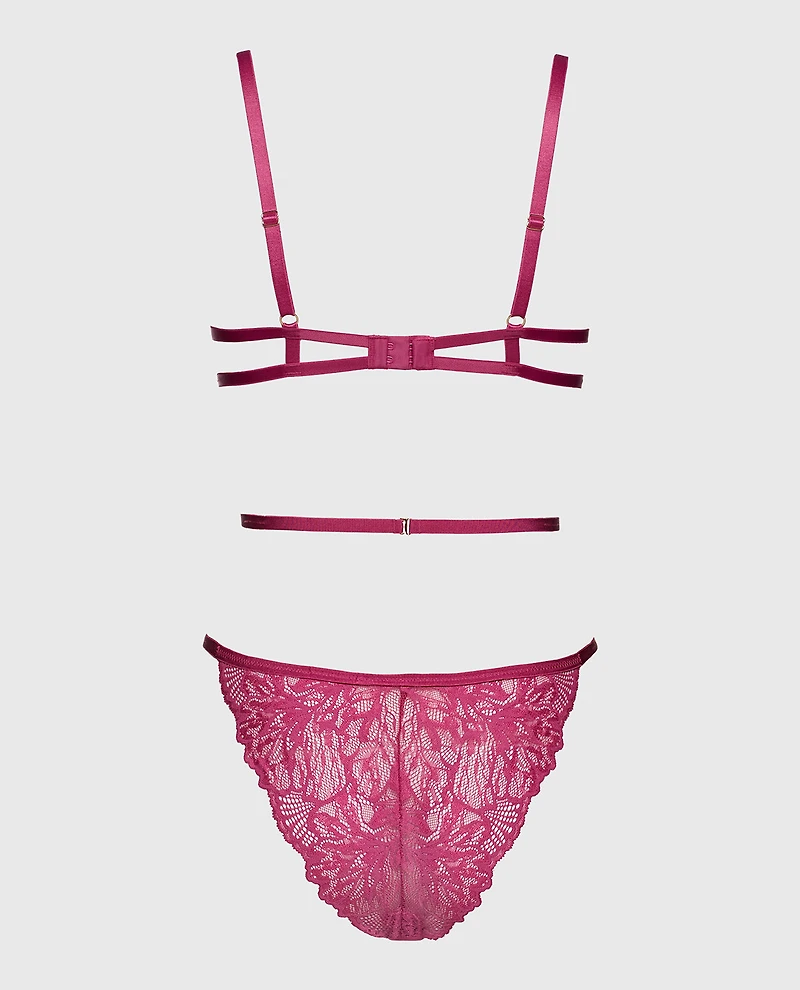 Barely There Unlined Bodysuit Electric Rouge