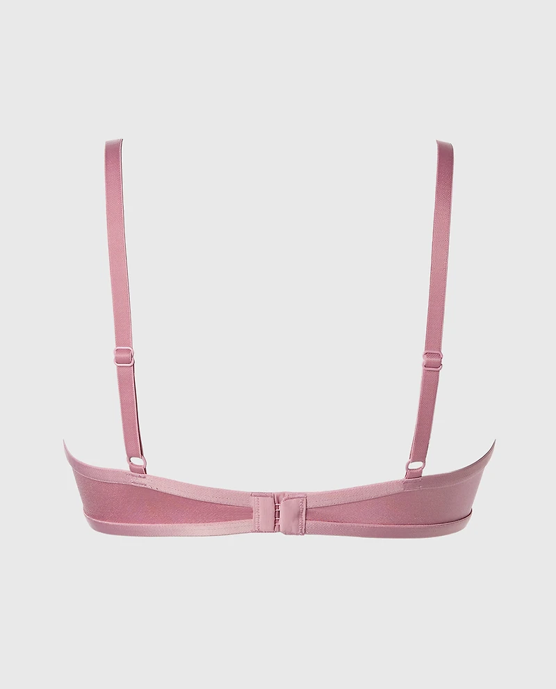 Lace Bralette Sheer Mauve