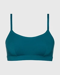 Minicami en coton à encolure ronde nuits exotiques