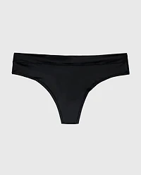 Thong Panty Tuxedo Black