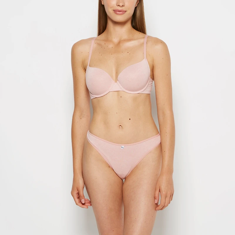 Bikini Panty Royal Pink Heather