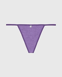 G-String Panty Purple Opulence Heather