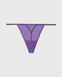 G-String Panty Purple Opulence Heather