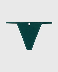 G-String Panty Emerald Green Heather