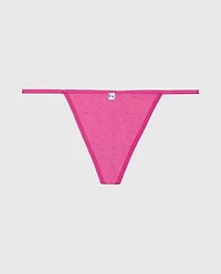 G-String Panty Fuchsia Red Heather