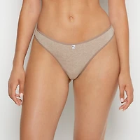 Thong Panty Leafless Tree Heather