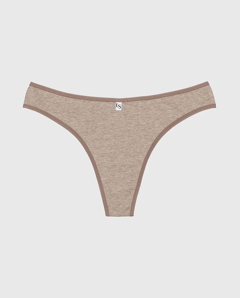 Thong Panty Leafless Tree Heather