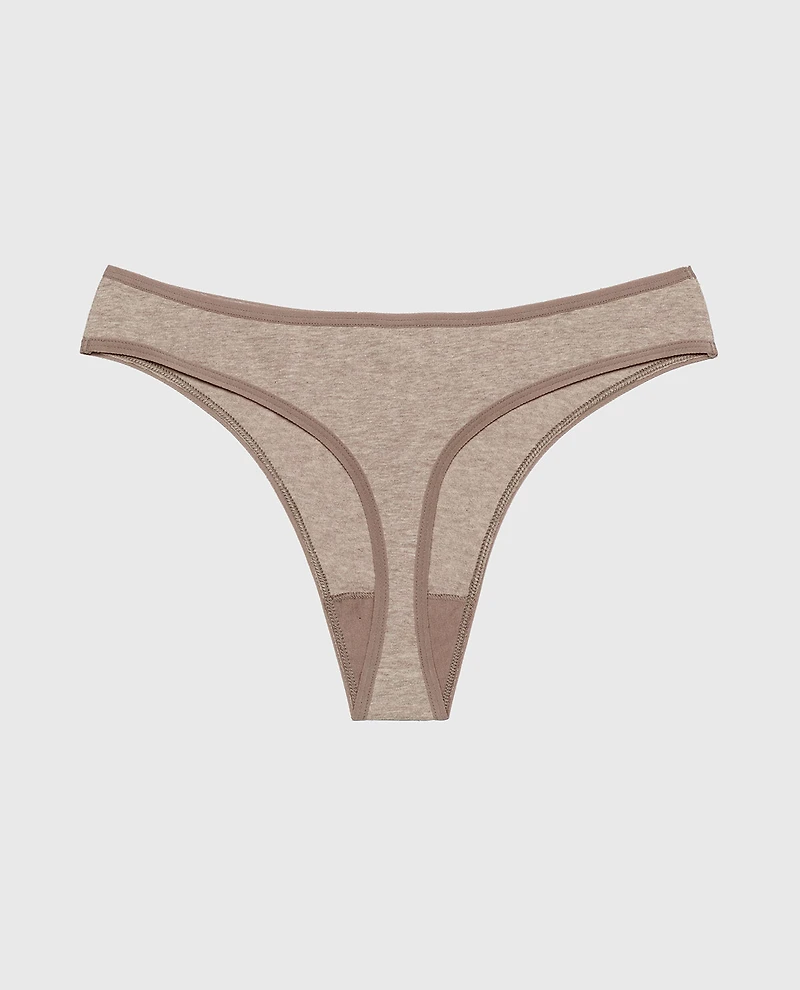 Thong Panty Leafless Tree Heather
