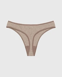 Thong Panty Leafless Tree Heather