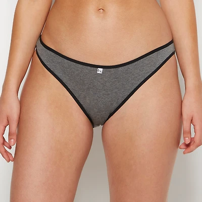 Bikini Panty Tuxedo Heather