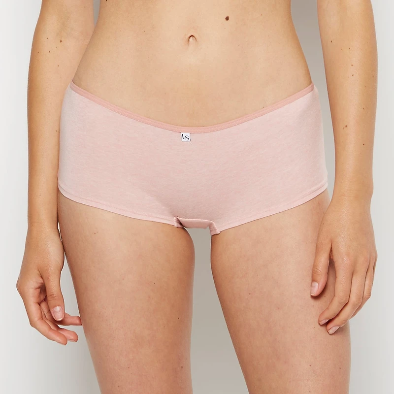 Boyshort Panty Royal Pink Heather