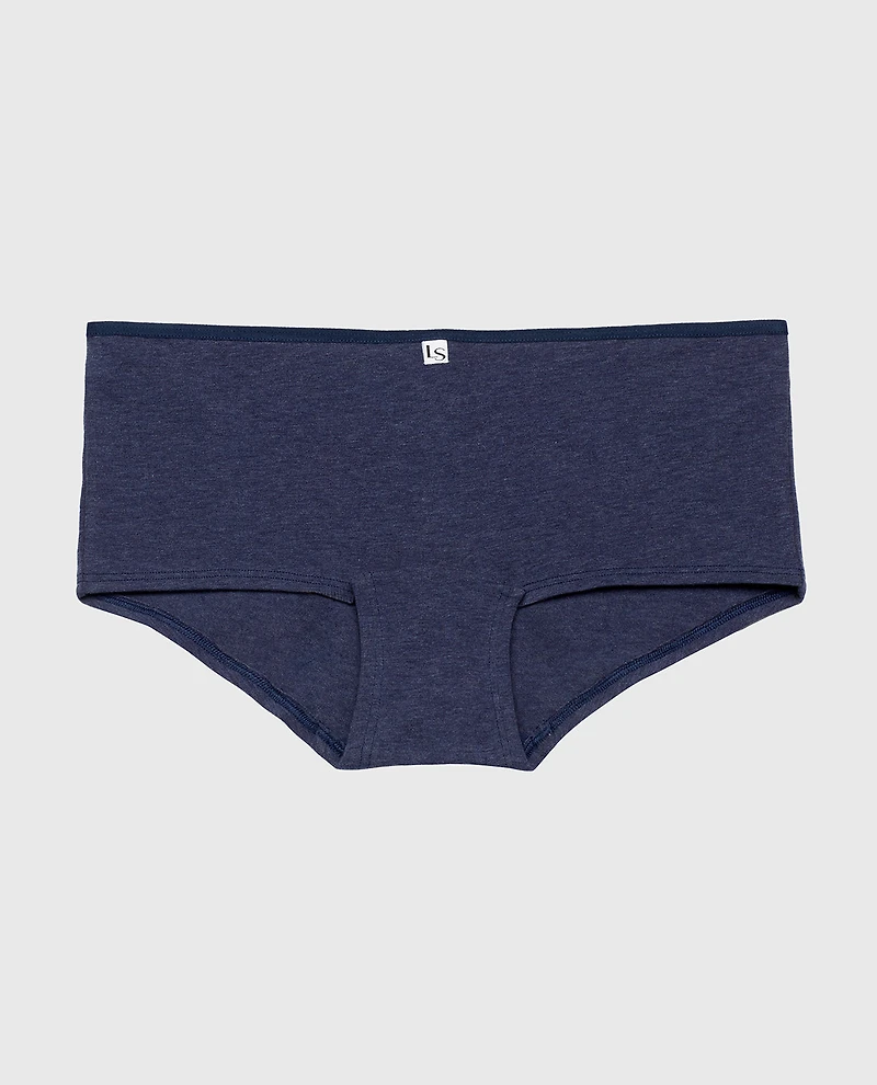Boyshort Panty Dark Navy Heather