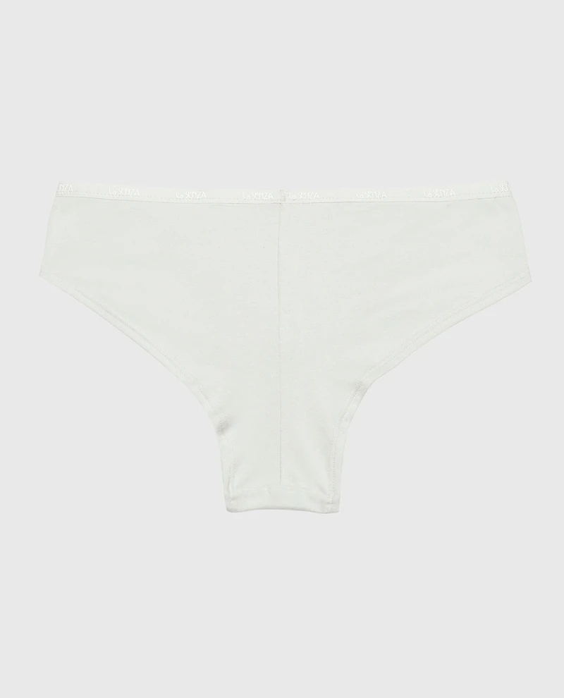 Culotte cheeky en Bleu de l’aube