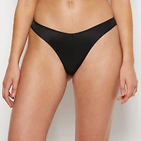 Diva Thong Panty Tuxedo Black