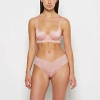 Soutien-gorge couvrant parfait en Rose Majestueux