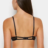 Soutien-gorge plongeant en Smoking Noir