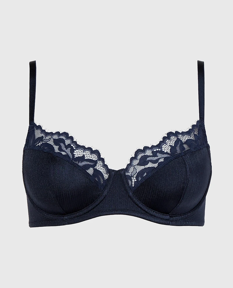 Balconette Bra Dark Navy