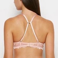 Soutien-gorge plongeant en Rose Majestueux