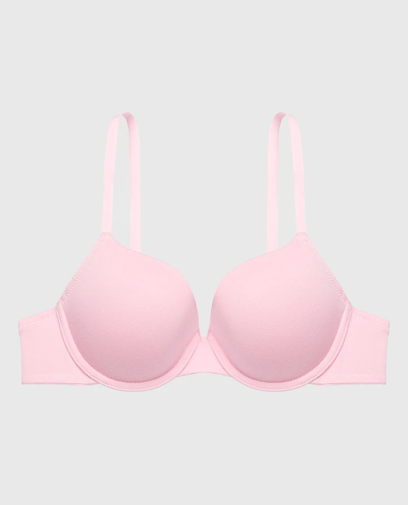 Lightly Lined Demi Cotton bra Sweet Dream
