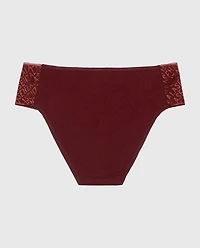 Culotte bikini avec logo Rubis russe