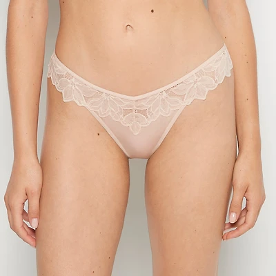Diva Thong Panty Cameo Rose