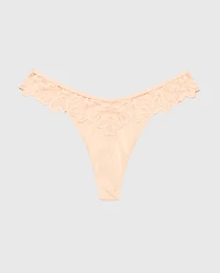 Diva Thong Panty Cameo Rose