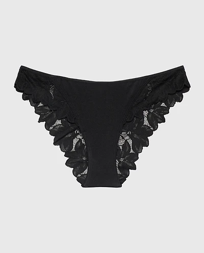 Diva Mini Cheeky Panty Tuxedo Black