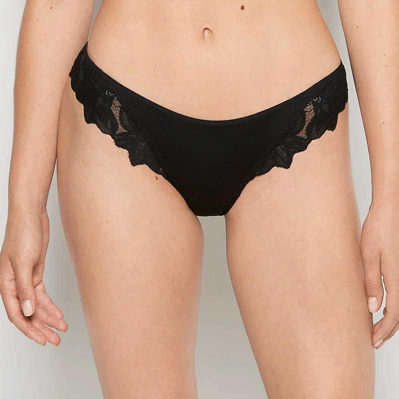 Diva Mini Cheeky Panty Tuxedo Black
