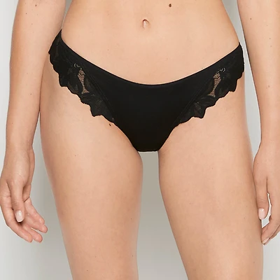 Diva Mini Cheeky Panty Tuxedo Black