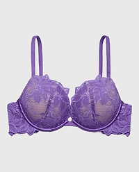 Push up bra with all over Reverie Lace Purple Opulence
