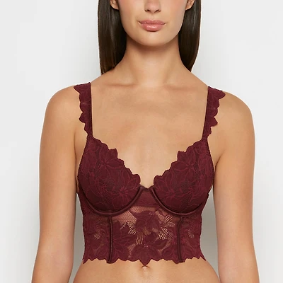 Bustier demi-buste Rubis russe
