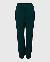 French Terry Sleep Pant Emerald Green Heather