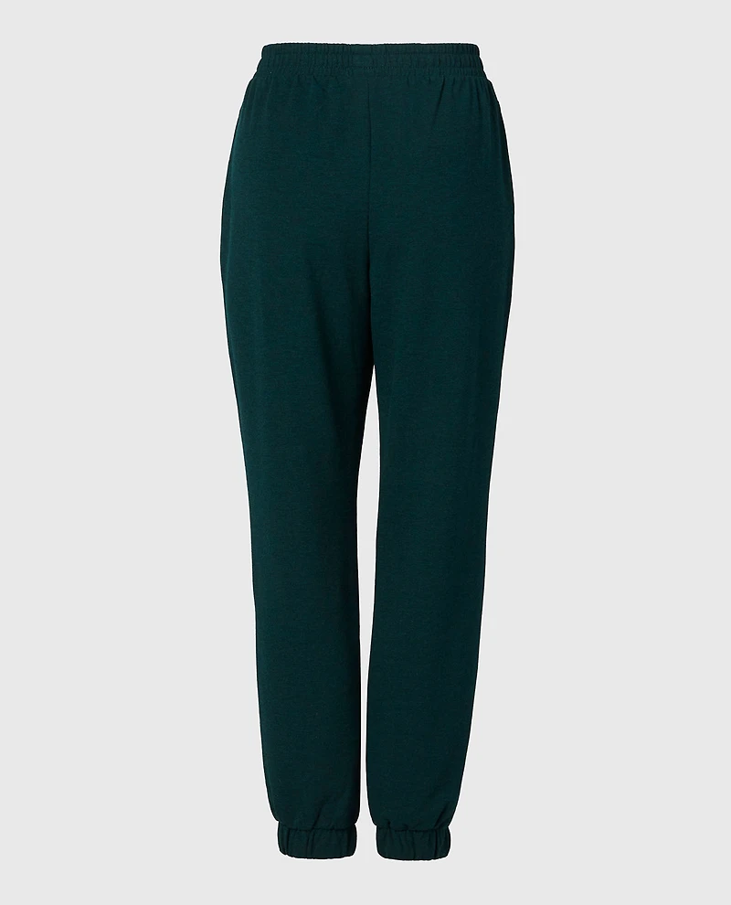 French Terry Sleep Pant Emerald Green Heather