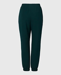 French Terry Sleep Pant Emerald Green Heather