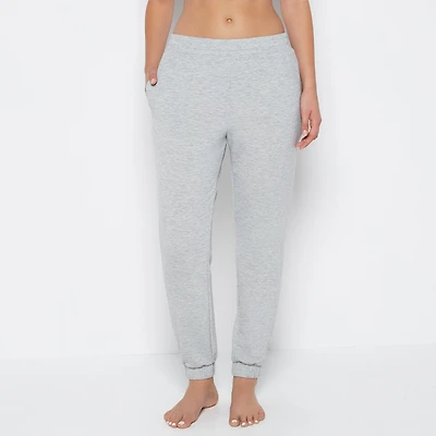 French Terry Sleep Pant Cool Gray Heather