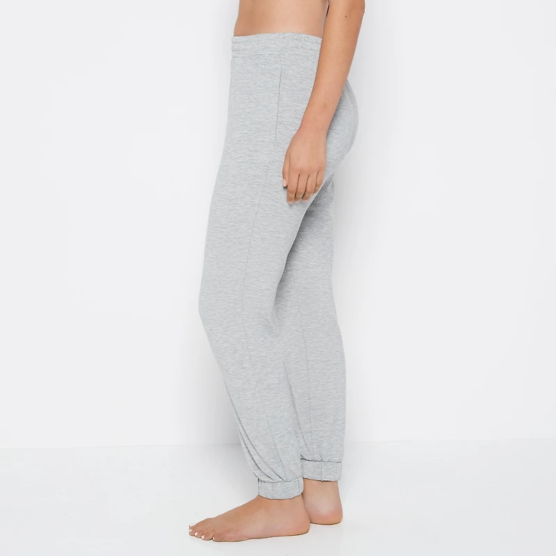 French Terry Sleep Pant Cool Gray Heather