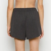 La Senza | French Terry Sleep Short Charcoal Heather
