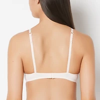 Push Up Plunge Bra With Charmed Lace Pearl Blush