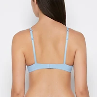 Charmed Push Up Plunge Lace Cup Bra Glacier Lake