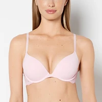 Smooth Push Up Plunge Bra With Charmed Lace Wing Sweet Dream