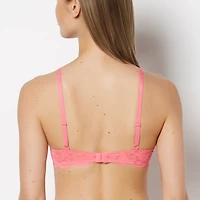 Unlined Demi Bra Charmed Lace Pink Lemonade